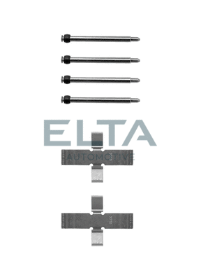 Kit d'accessoires, plaquette de frein à disque ELTA AUTOMOTIVE EA8569
