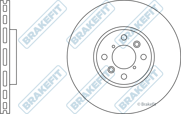 Disque de frein APEC SDK6777