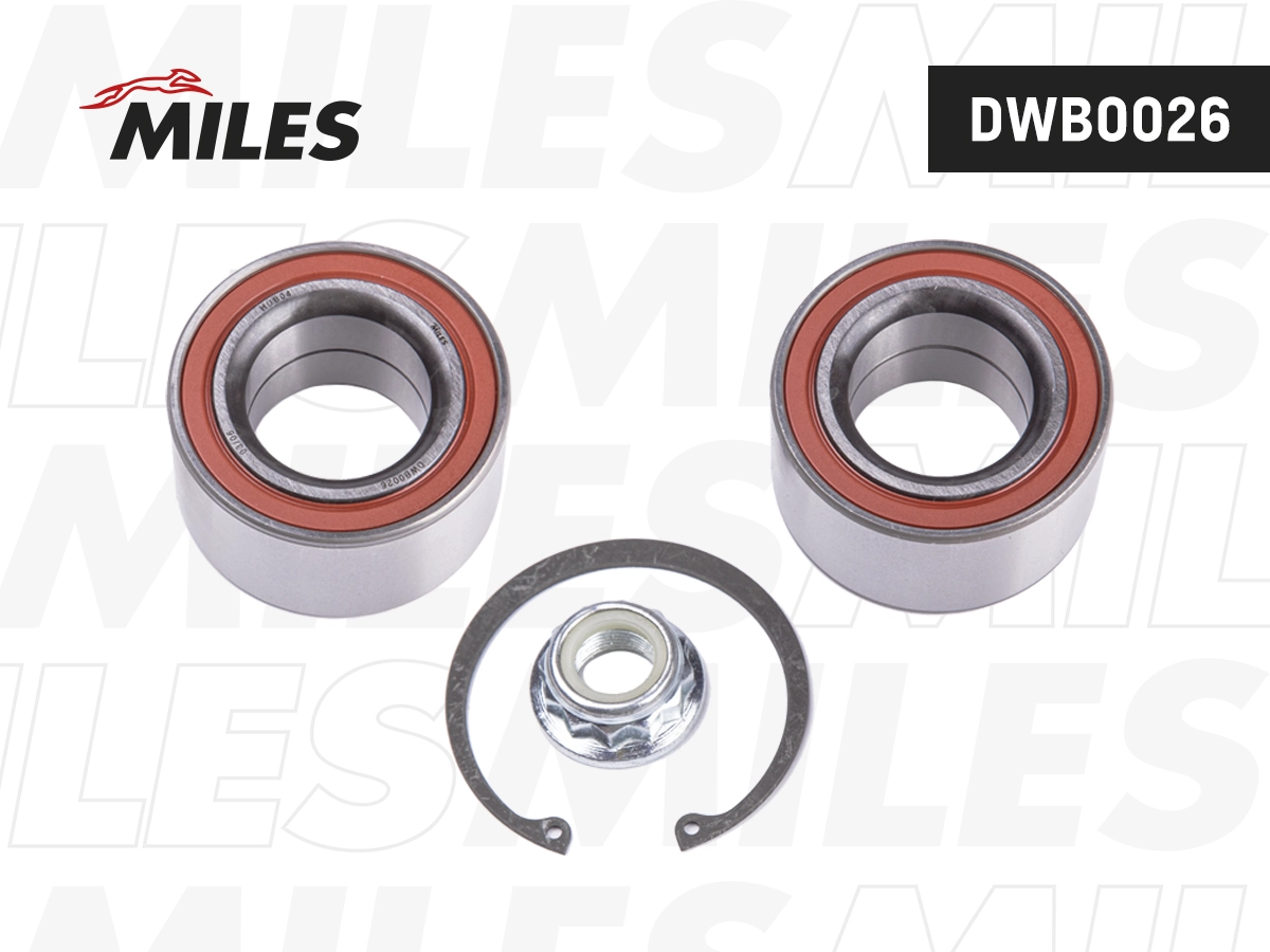 Kit de roulements de roue MILES DWB0026