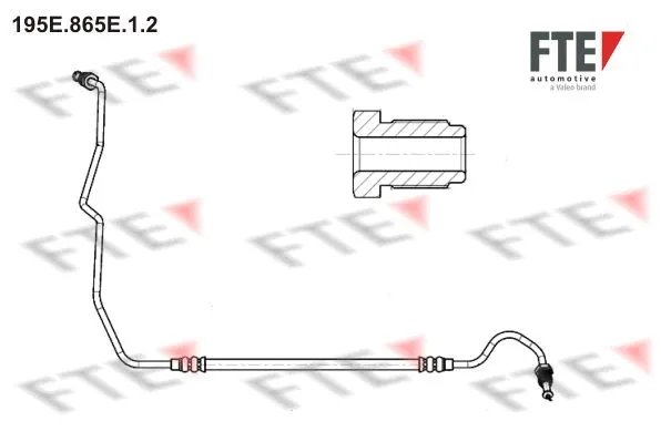 Flexible de frein FTE 9240367