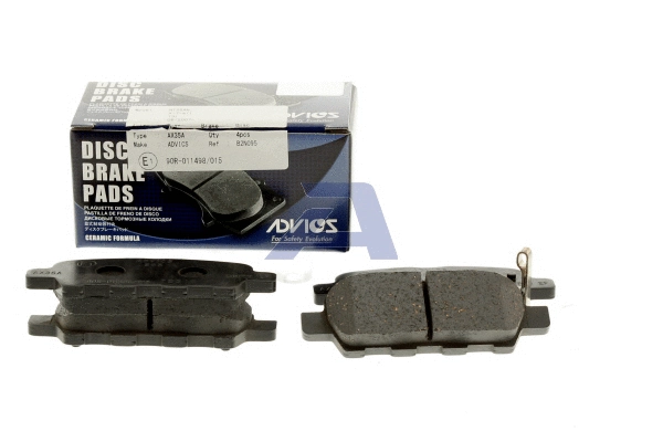 Kit de plaquettes de frein, frein à disque AISIN B2N095
