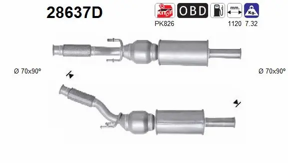 Catalyseur AS 28637D