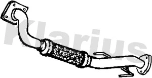 Tuyau d'échappement KLARIUS 301823