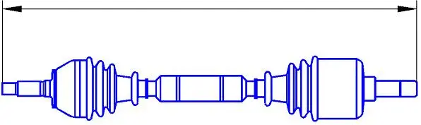 Arbre de transmission SERCORE 22692A