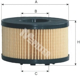Filtre à huile MFILTER TE 624