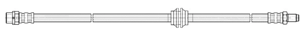 Flexible de frein CEF 512595