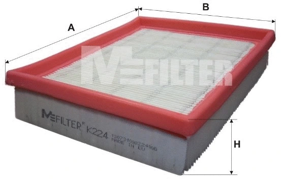 Filtre à air MFILTER K 224