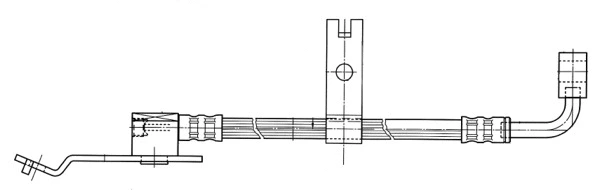 Flexible de frein CEF 513155
