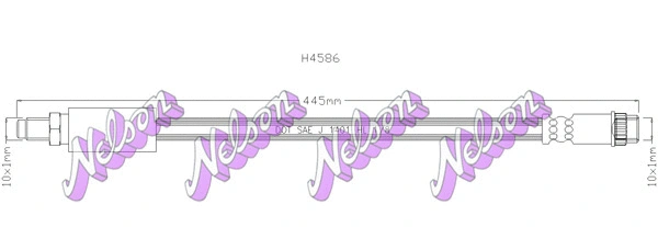 Flexible de frein KAWE H4586