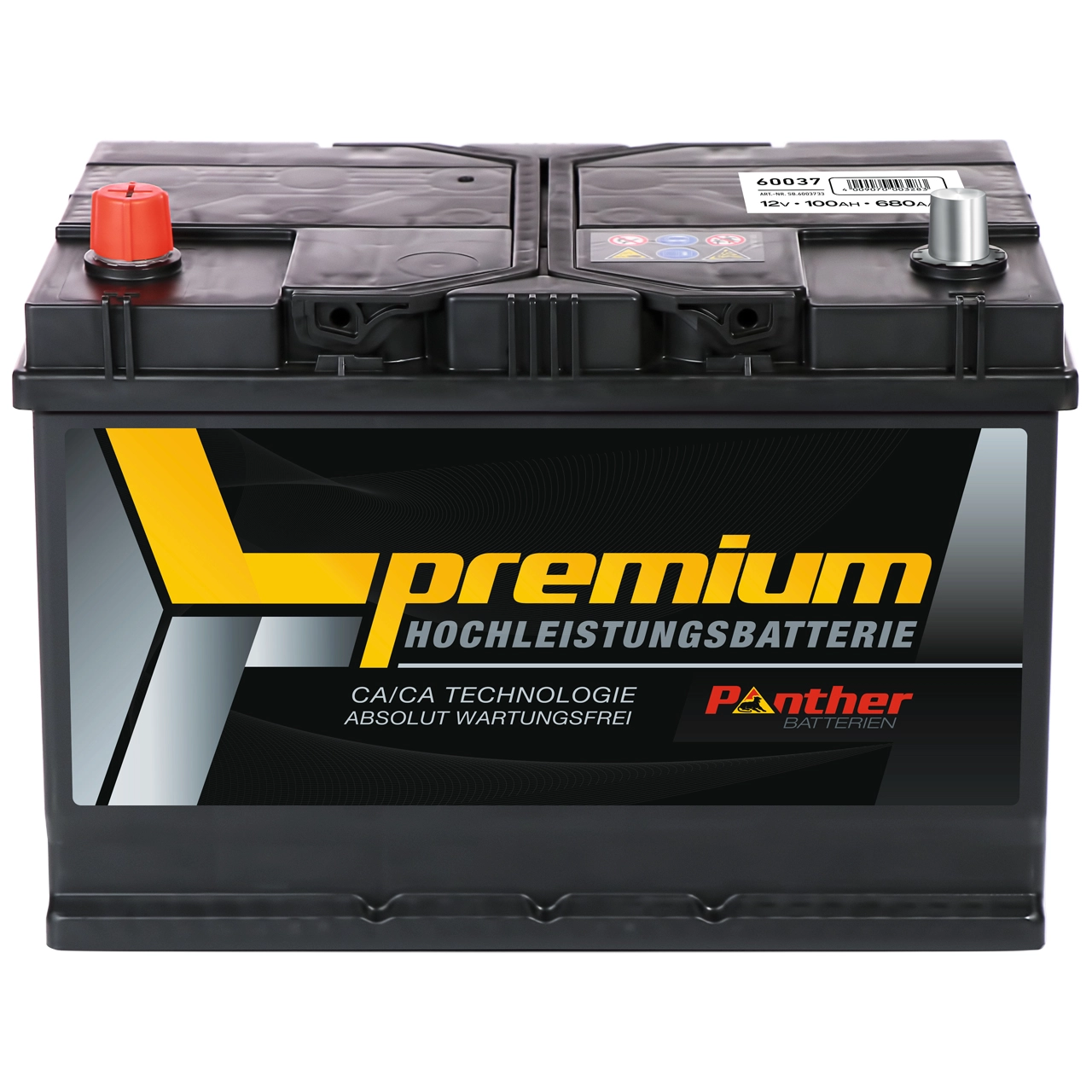 Batterie de démarrage PANTHER-BATTERIEN SB.6003733