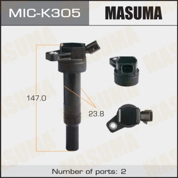 Bobine d'allumage MASUMA MIC-K305