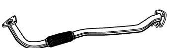 Tuyau d'échappement VEGAZ GmbH DAR-104