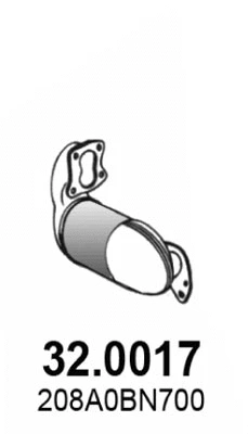Catalyseur ASSO 32.0017