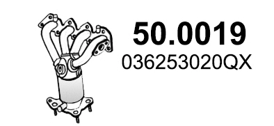 Catalyseur ASSO 50.0019