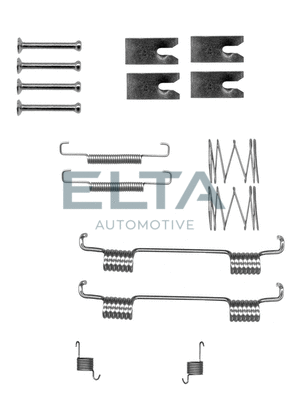 Kit d'accessoires, mâchoires de frein de stationnement ELTA AUTOMOTIVE EA8011