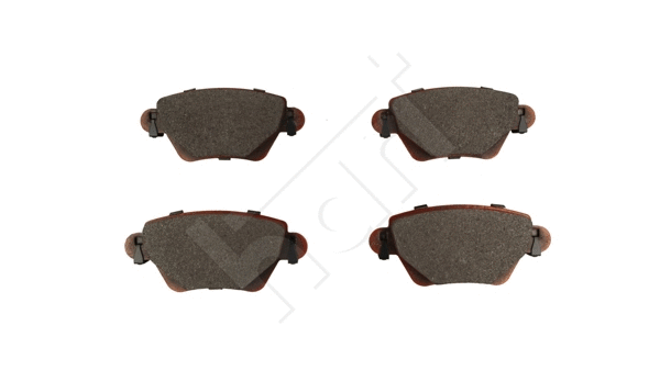 Kit de plaquettes de frein, frein à disque HART 223 755
