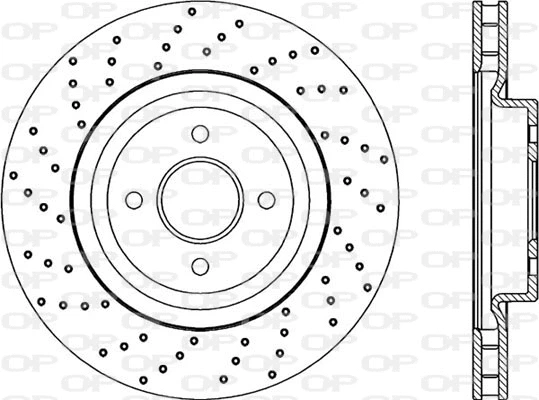 Disque de frein OPEN PARTS BDRS2225.25