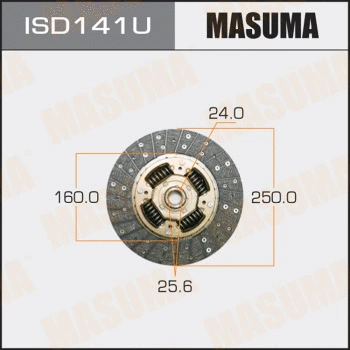 Disque d'embrayage MASUMA ISD141U