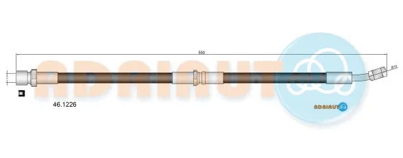 Flexible de frein ADRIAUTO 46.1226