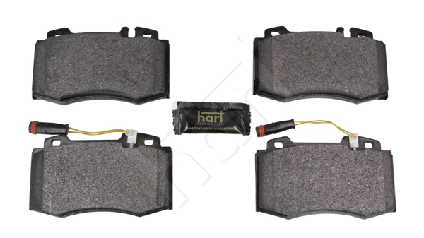 Kit de plaquettes de frein, frein à disque HART 261 858