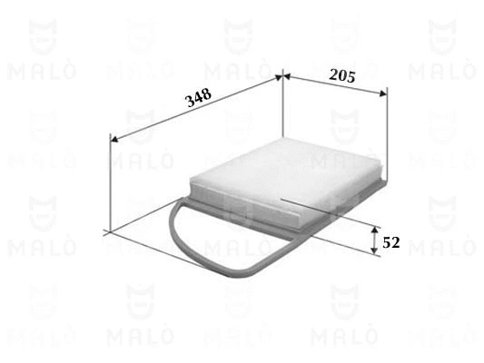 Filtre à air AKRON-MALÒ 1500527