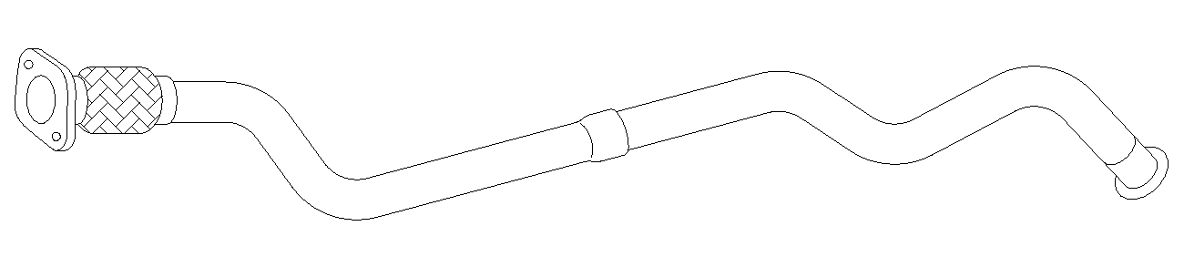 Tuyau d'échappement Vellerand 11732