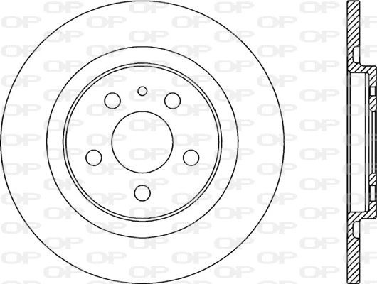 Disque de frein OPEN PARTS BDR2327.10