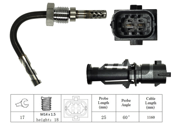Capteur, température des gaz LEMARK LXT167