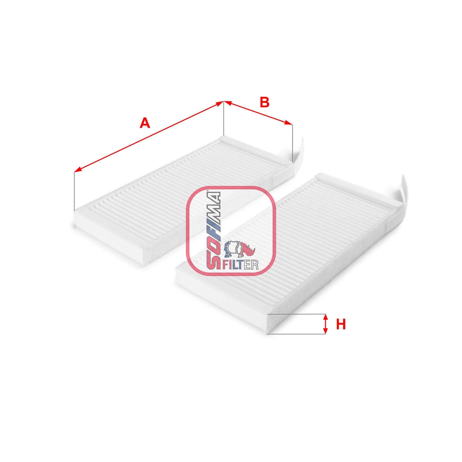 Filtre, air de l'habitacle SOFIMA S 3164 C