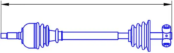 Arbre de transmission SERCORE 22834