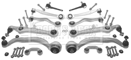 Kit de réparation, bras triangulaire BORG & BECK BCA7126K