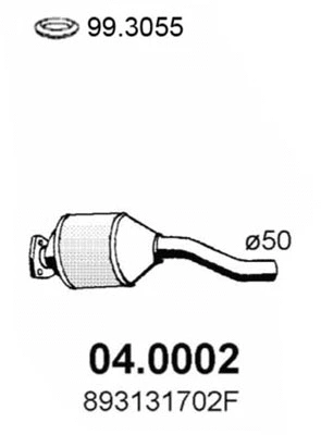 Catalyseur ASSO 04.0002