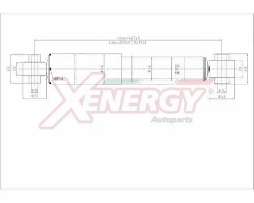 Amortisseur AP XENERGY X404343