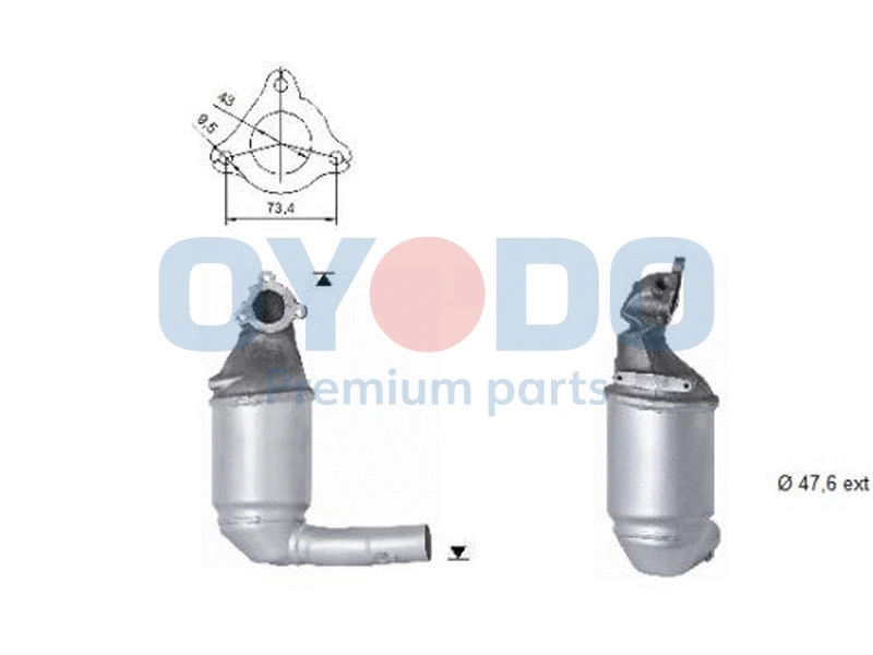 Catalyseur Oyodo 20N0071-OYO