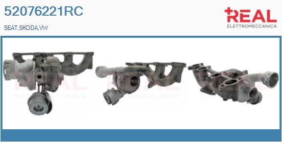 Turbocompresseur, suralimentation REAL 52076221RC