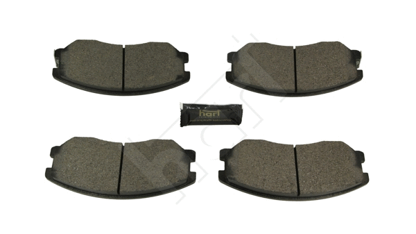 Kit de plaquettes de frein, frein à disque HART 260 762