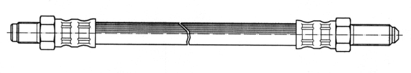 Flexible de frein CEF 510718