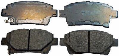 Kit de plaquettes de frein, frein à disque DENCKERMANN B111000