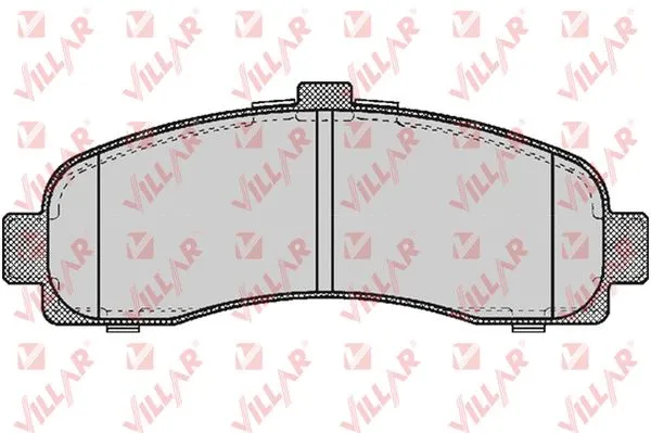 Kit de plaquettes de frein, frein à disque VILLAR 626.0539