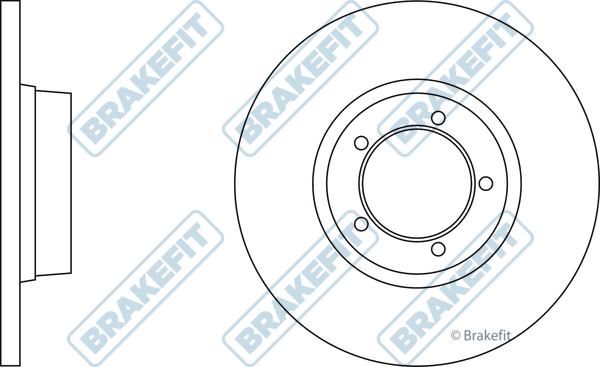 Disque de frein APEC SDK6899