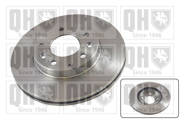 Disque de frein QUINTON HAZELL BDC5258