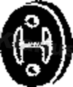 Support, silencieux KLARIUS 420215