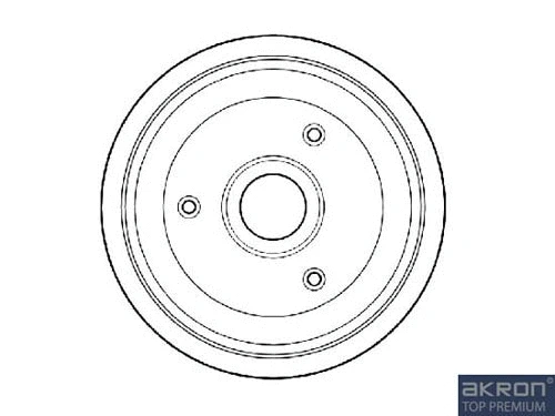 Tambour de frein AKRON-MALÒ 1120005