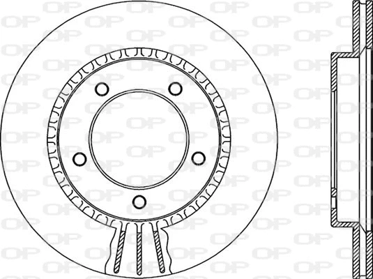Disque de frein OPEN PARTS BDR2113.20