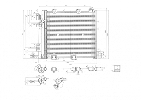 Condenseur, climatisation HART 602 283