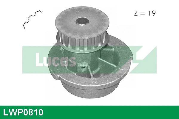 Pompe à eau, refroidissement du moteur LUCAS LWP0810