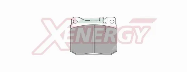 Kit de plaquettes de frein, frein à disque AP XENERGY X40060