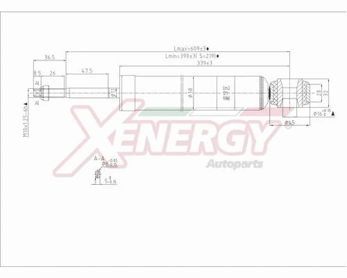 Amortisseur AP XENERGY X420343