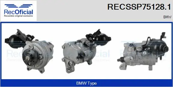 Pompe hydraulique, direction RECOFICIAL RECSSP75128.1