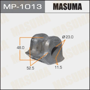 Coussinet de palier, stabilisateur MASUMA MP-1013